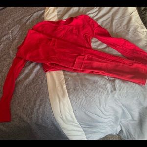 Fabletics matching workout outfit